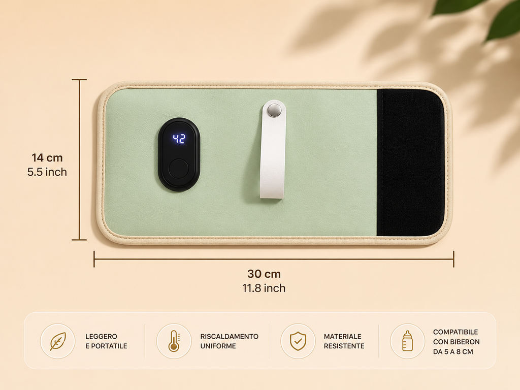 Veluné WarmGo™ – Scaldabiberon Portatile USB